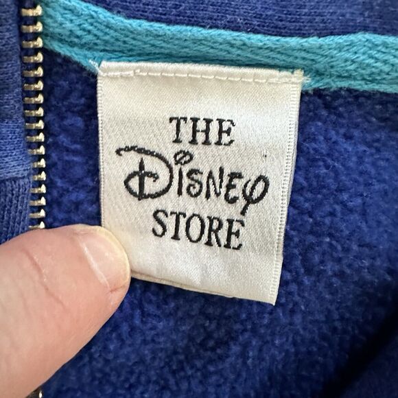 VTG Disney Winnie The Pooh Tigger Unisex 1/4 Zip Fleece Size Small Embroidered - Picture 8 of 10